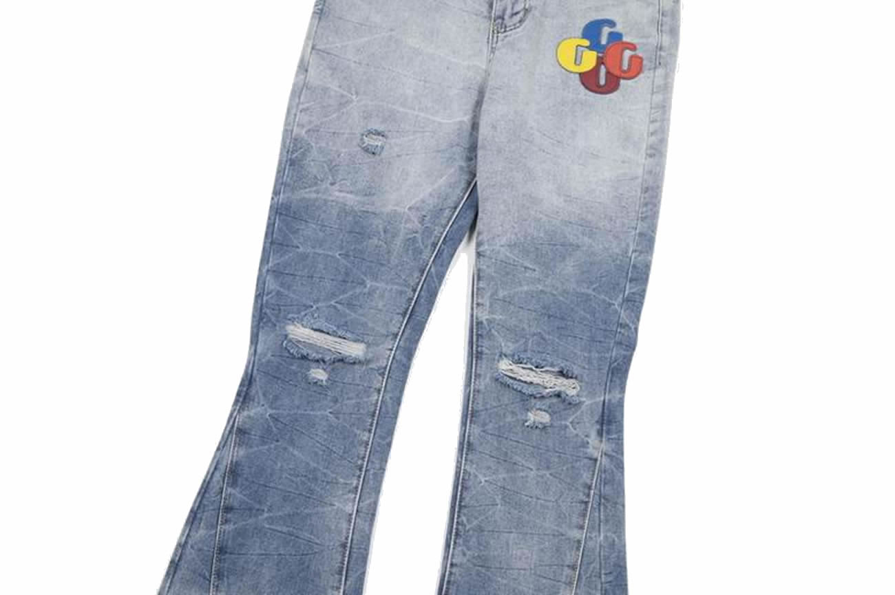 Gallery Dept. Colorful Letter Pattern Street Pants (6) - www.newkick.vip